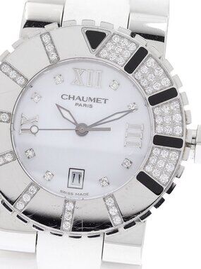 Chaumet Class one 622B Diamond bezel 8P diamond Quartz Boy's Watch